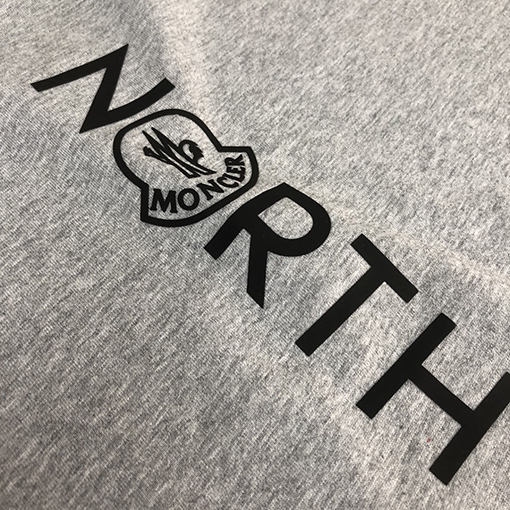 モンクレール プリントカップル半袖Tシャツ