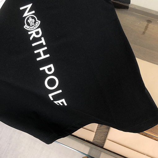 モンクレール プリントカップル半袖Tシャツ