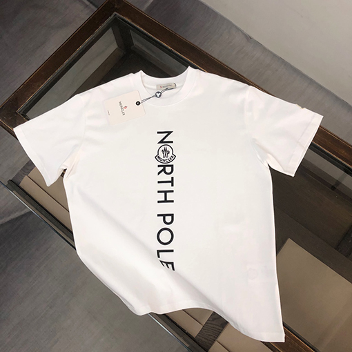 モンクレール プリントカップル半袖Tシャツ