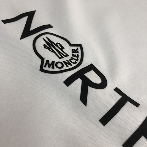 モンクレール プリントカップル半袖Tシャツ