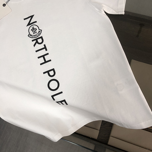 モンクレール プリントカップル半袖Tシャツ