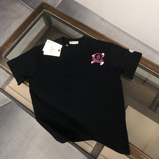 モンクレール スリムカットクルーネック半袖Tシャツ