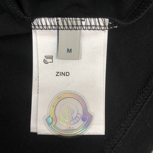 モンクレール スリムカットクルーネック半袖Tシャツ