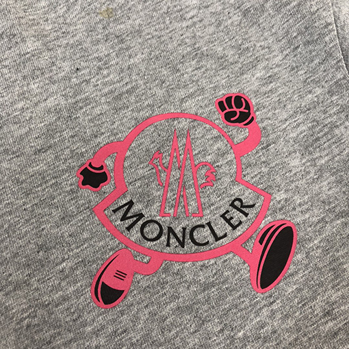 モンクレール スリムカットクルーネック半袖Tシャツ