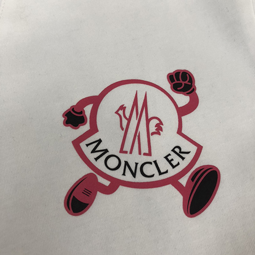 モンクレール スリムカットクルーネック半袖Tシャツ