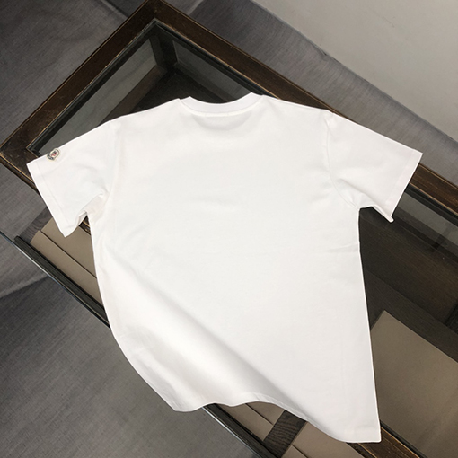 モンクレール スリムカットクルーネック半袖Tシャツ