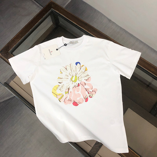 モンクレール カップルラウンドネック半袖Tシャツ