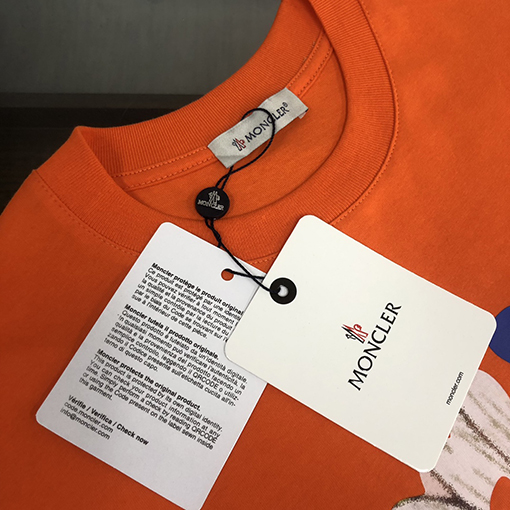 モンクレール カップルラウンドネック半袖Tシャツ