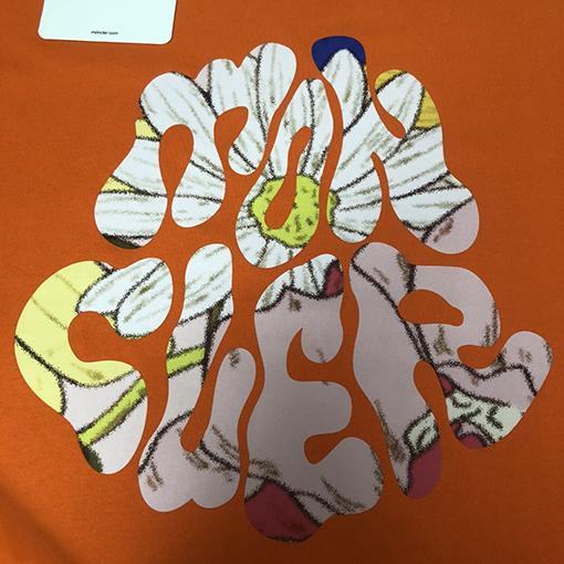 モンクレール カップルラウンドネック半袖Tシャツ