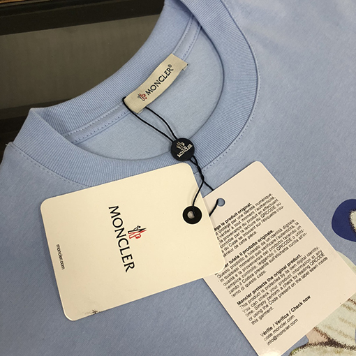 モンクレール カップルラウンドネック半袖Tシャツ