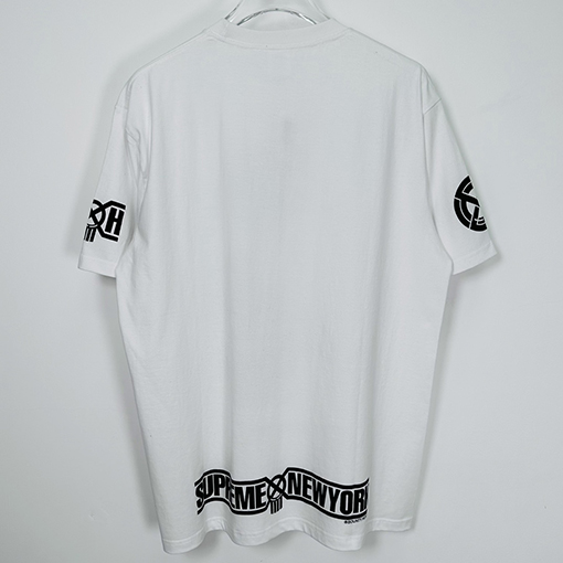 SUPREME X BOUNTY HUNTERコラボ FW23 SKULLS TEE 骸骨プリント半袖