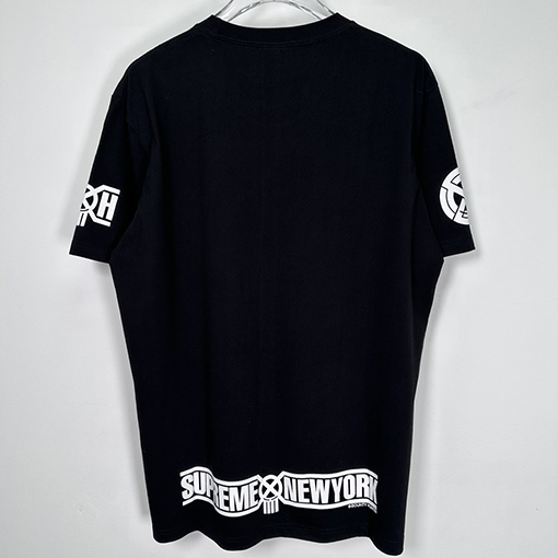 SUPREME X BOUNTY HUNTERコラボ FW23 SKULLS TEE 骸骨プリント半袖