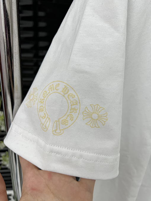 クロムハーツ カモフラージュプリントカジュアル半袖Tシャツ