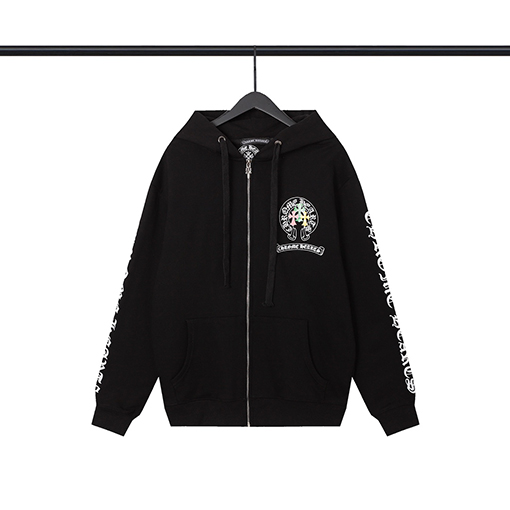 クロムハーツ Matty boy新しいプリントカラフルなジッパーパーカー
