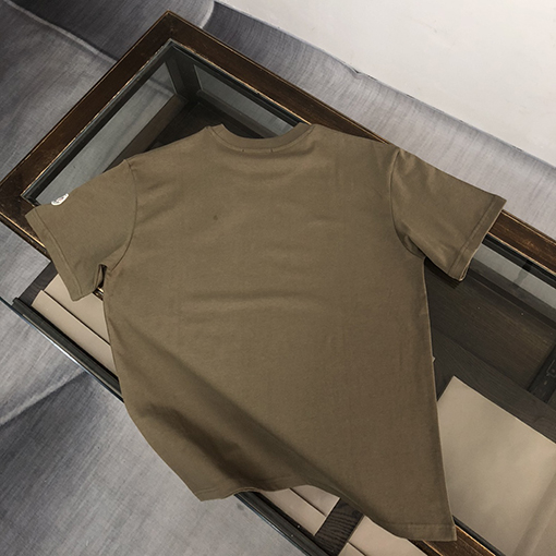 モンクレール 新しいカップルのラウンドネックプリント半袖Tシャツ