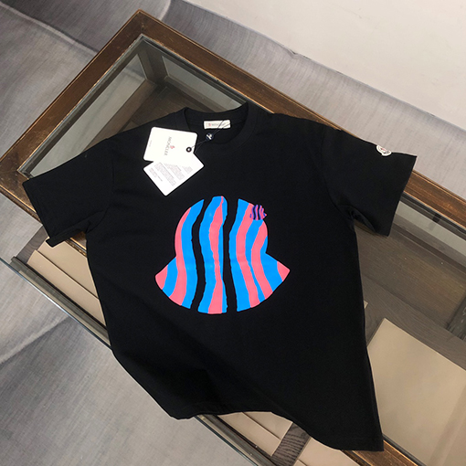 モンクレール 最新 ラウンドネック半袖Tシャツ