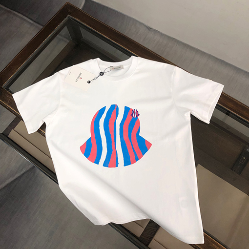 モンクレール 最新 ラウンドネック半袖Tシャツ