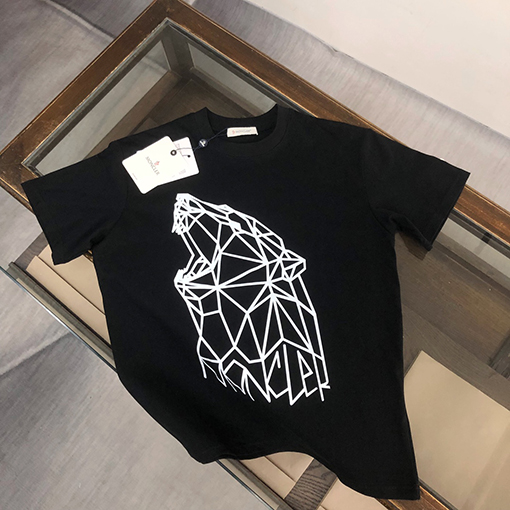 モンクレール プリントデザイン半袖Tシャツ