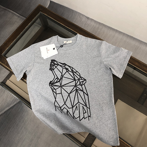 モンクレール プリントデザイン半袖Tシャツ