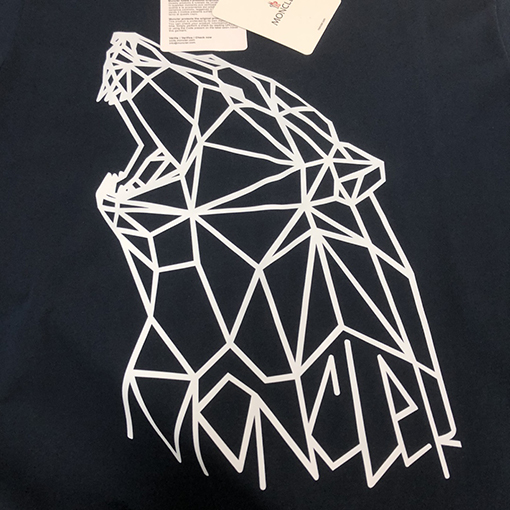 モンクレール プリントデザイン半袖Tシャツ