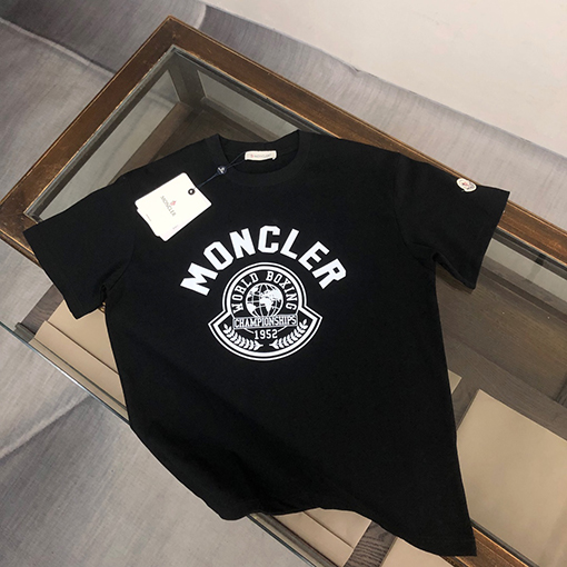モンクレール コットン生地カップル半袖Tシャツ
