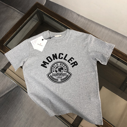 モンクレール コットン生地カップル半袖Tシャツ