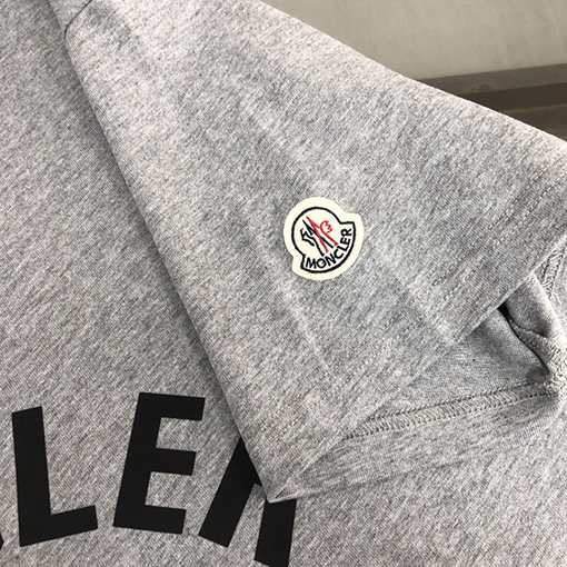 モンクレール コットン生地カップル半袖Tシャツ