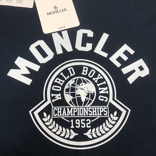 モンクレール コットン生地カップル半袖Tシャツ