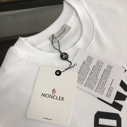 モンクレール コットン生地カップル半袖Tシャツ