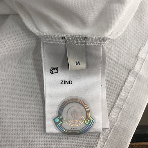 モンクレール コットン生地カップル半袖Tシャツ