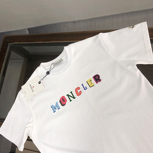 モンクレール スリムなカットカップル半袖Tシャツ