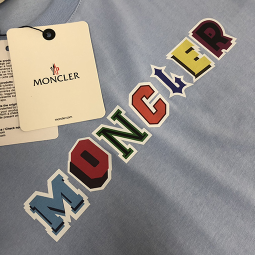 モンクレール スリムなカットカップル半袖Tシャツ