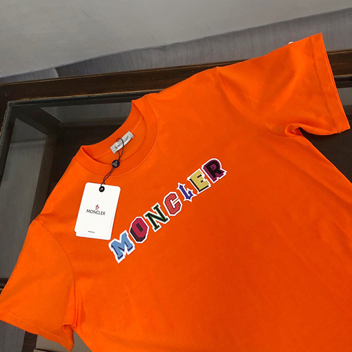 モンクレール スリムなカットカップル半袖Tシャツ