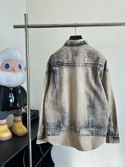 ディオール MKIIエフェクトプリントデニムシャツ
