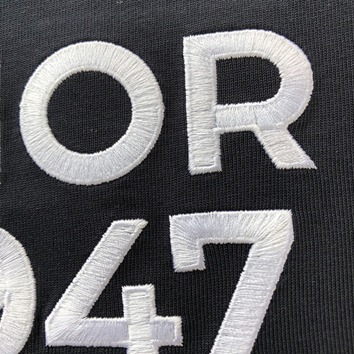 ディオール 刺繍1947コットンアルファベット半袖Tシャツ