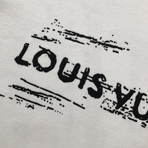 ルイヴィトン 新しいプリントコットン半袖Tシャツ