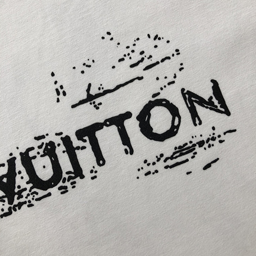 ルイヴィトン 新しいプリントコットン半袖Tシャツ