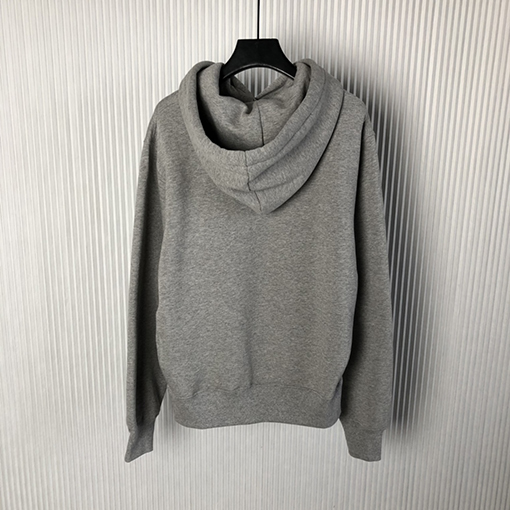 サンローランコピー 小文字刺繍フード付きトレーナー