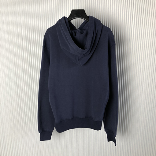 サンローランコピー 小文字刺繍フード付きトレーナー