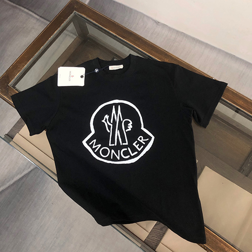 モンクレール プリント デザインの半袖Tシャツ