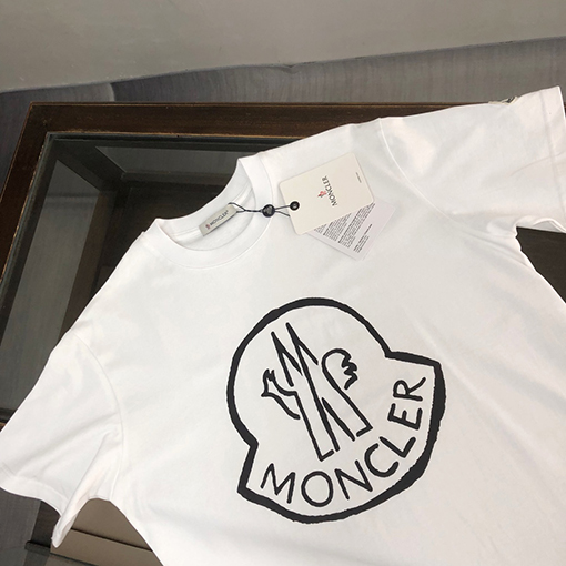 モンクレール プリント デザインの半袖Tシャツ