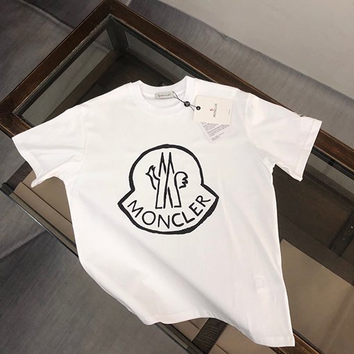 モンクレール プリント デザインの半袖Tシャツ