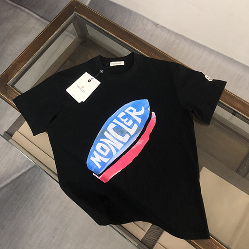 モンクレール スタイリッシュな新しいラウンドネック半袖Tシャツ