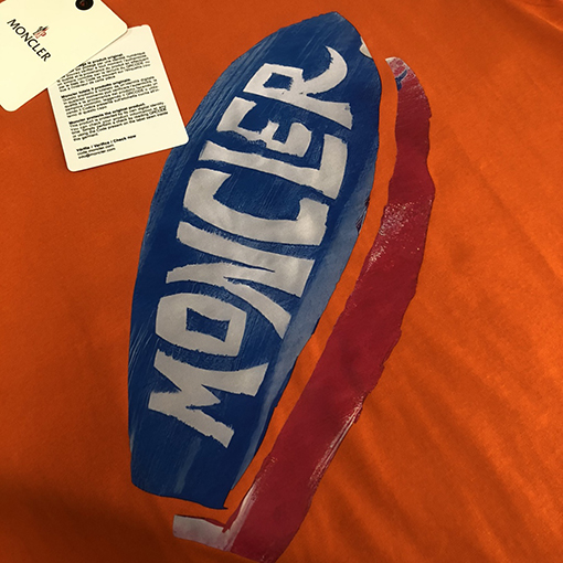モンクレール スタイリッシュな新しいラウンドネック半袖Tシャツ