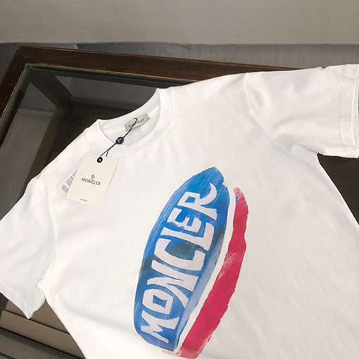 モンクレール スタイリッシュな新しいラウンドネック半袖Tシャツ