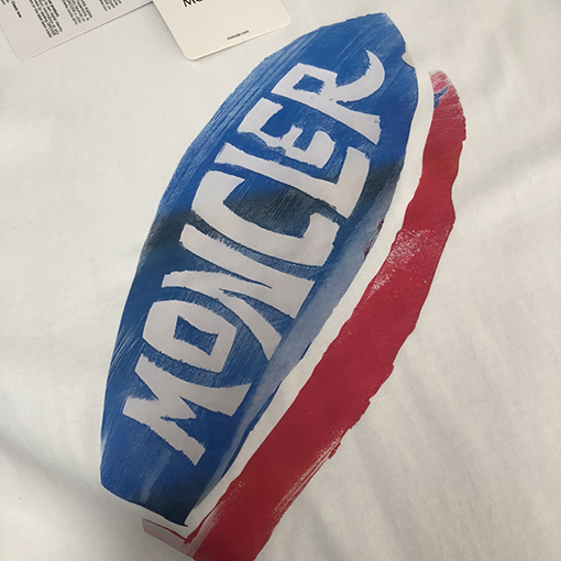 モンクレール スタイリッシュな新しいラウンドネック半袖Tシャツ