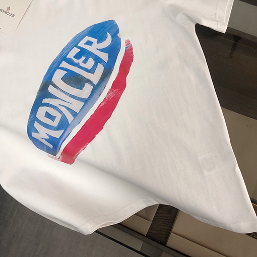モンクレール スタイリッシュな新しいラウンドネック半袖Tシャツ