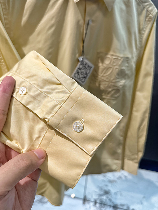 ロエベ ファッション コットン シャツ