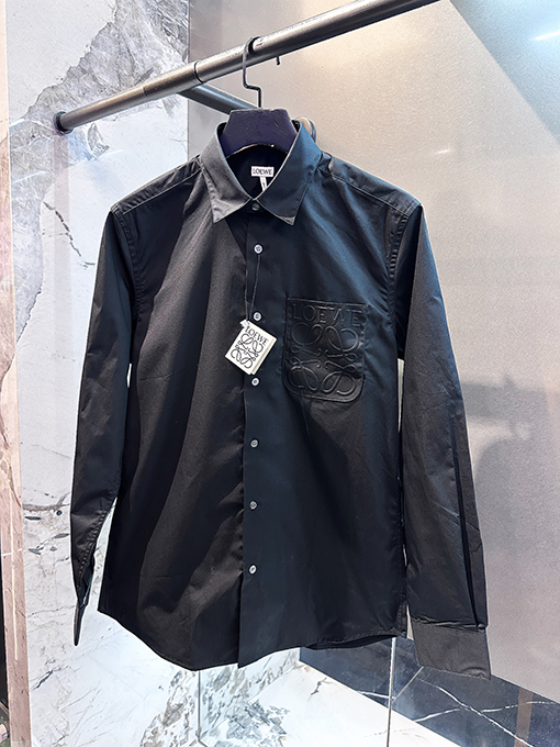 ロエベ ファッション コットン シャツ