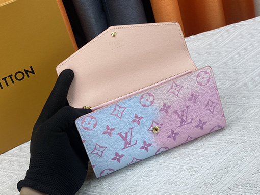 ルイヴィトン ブラックグラデーション新しいパッチワークエンベロープバッグ M 81276
